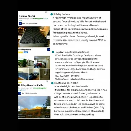 Leilighet Holiday Home Gol